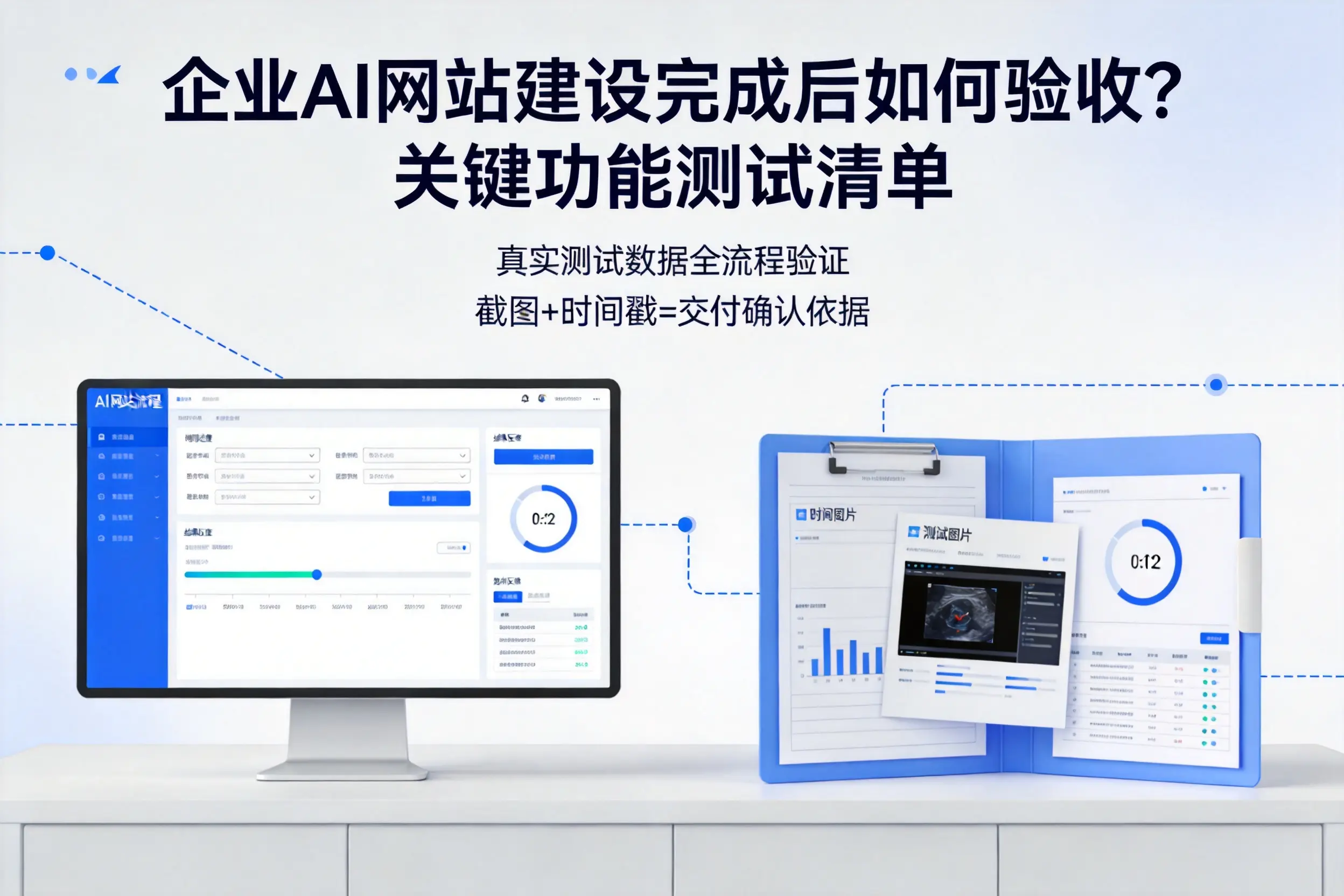 贵阳企业AI网站建设完成后如何验收?关键功能测试清单