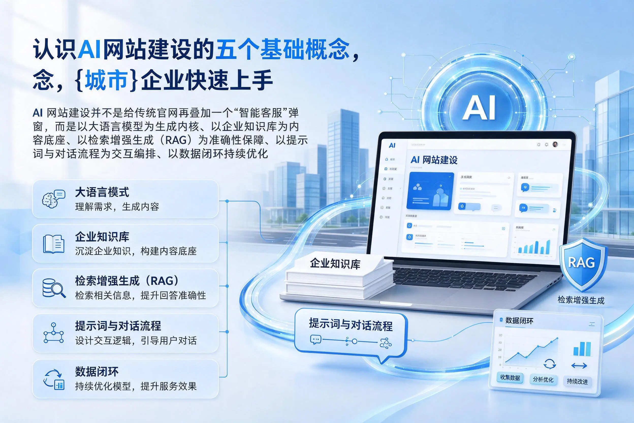 认识AI网站建设的五个基础概念，贵阳企业快速上手