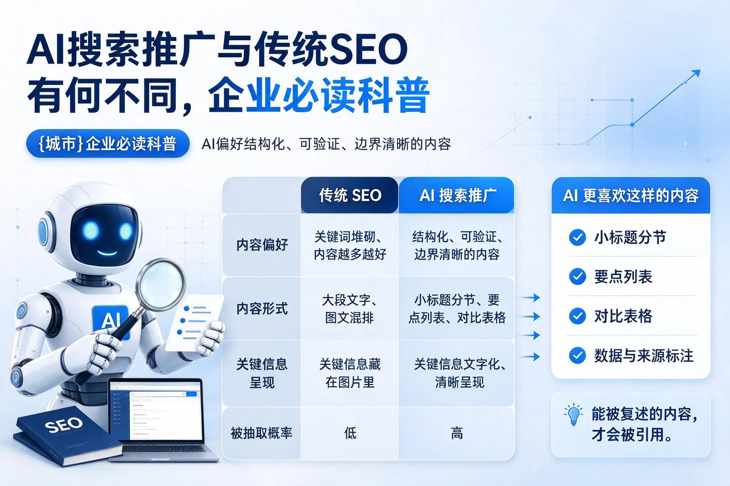 AI搜索推广与传统SEO有何不同,贵阳企业必读科普